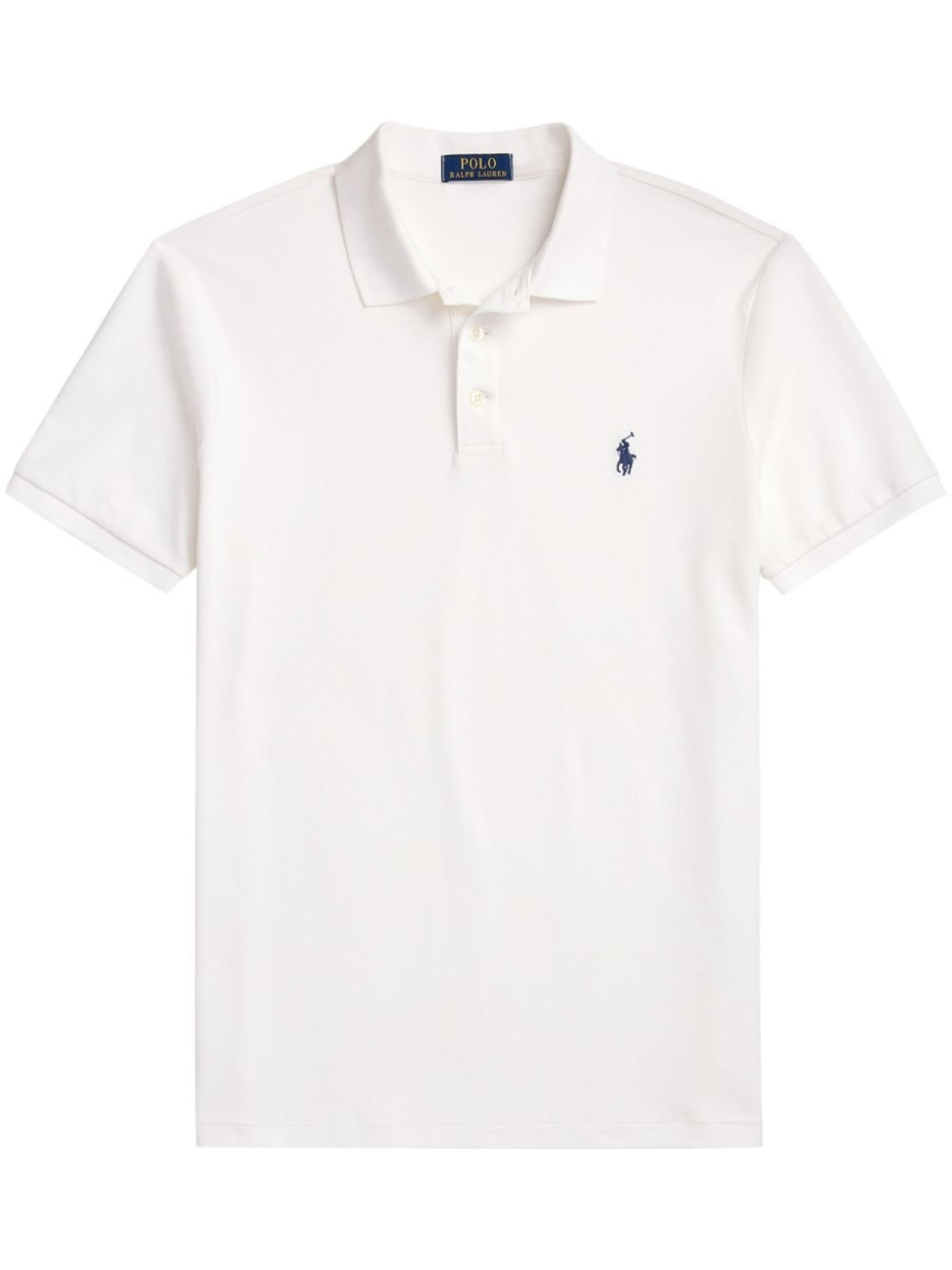 

Polo Ralph Lauren рубашка поло с вышивкой Polo Pony, белый