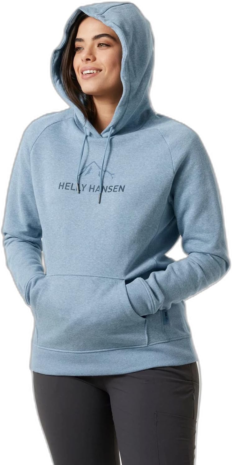 

Helly-Hansen Женская толстовка с капюшоном из органического хлопка F2F Helly Hansen, 625 Blue Fog Melange