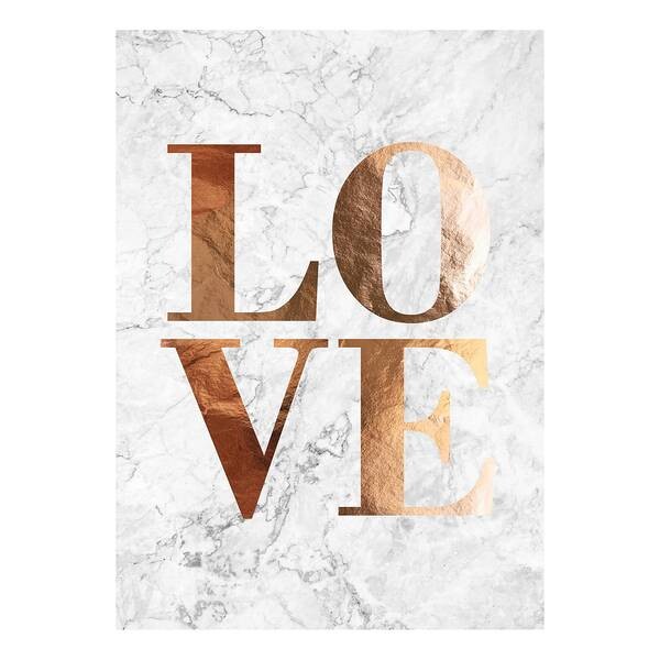 

Картина на холсте A.S. Création Love Gold цвет weiß/gold