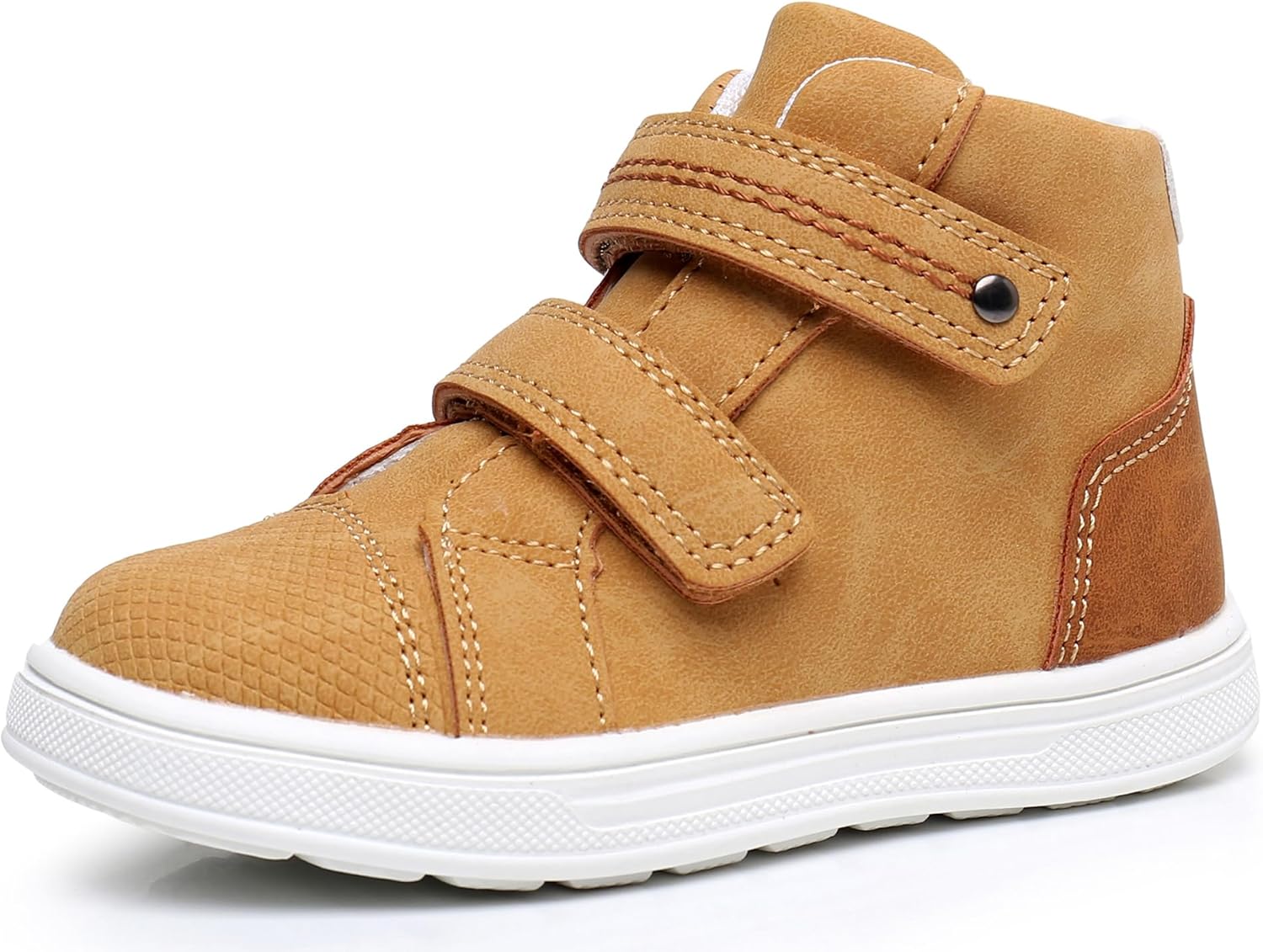 

Детские осенние ботинки для мальчиков Apakowa, водонепроницаемые (для малышей/младших детей), коричневый