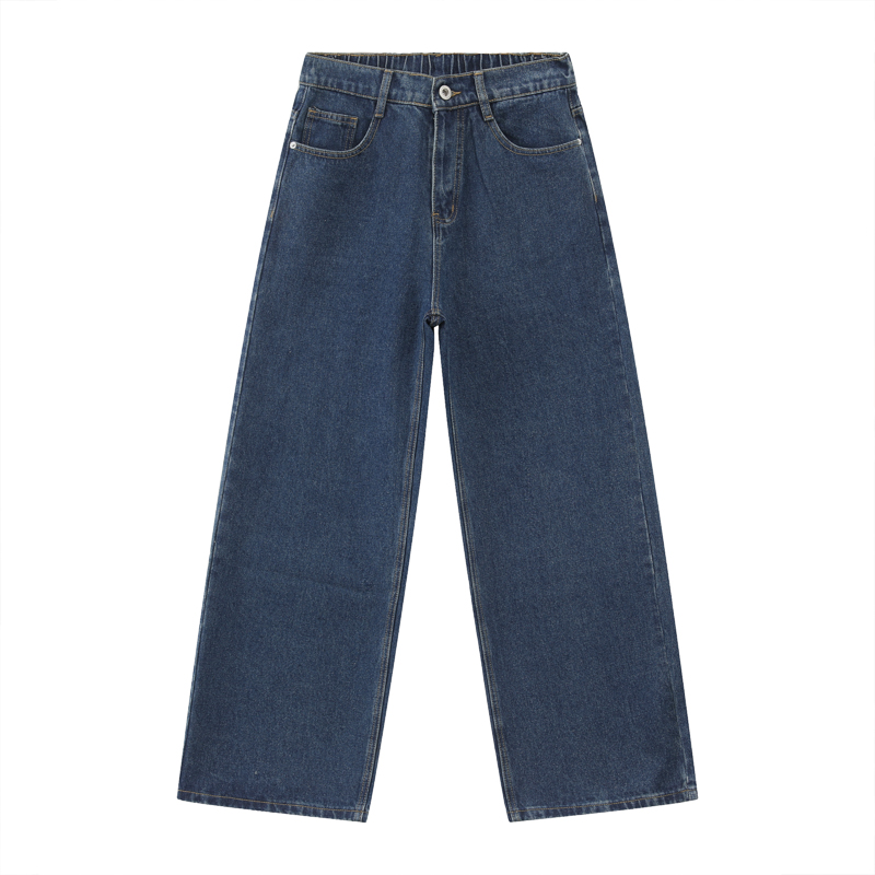 

Джинсы с эластичным поясом для мужчин Voguo Relay, темно синий