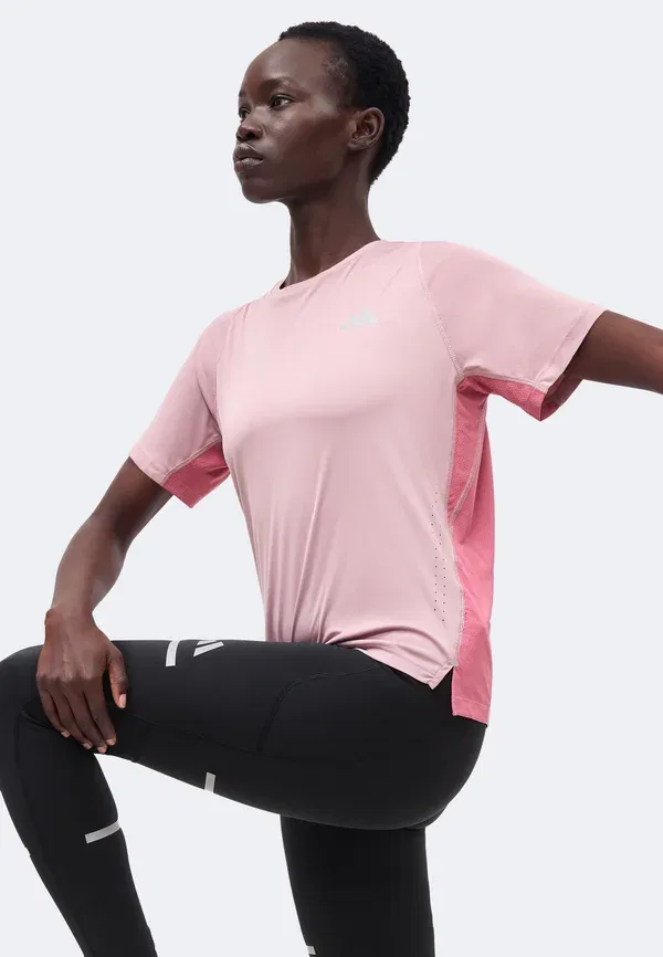 Футболка спортивная Adidas Performance Adi365 bz t w, волшебный сиреневый двойной маджента — фото 4