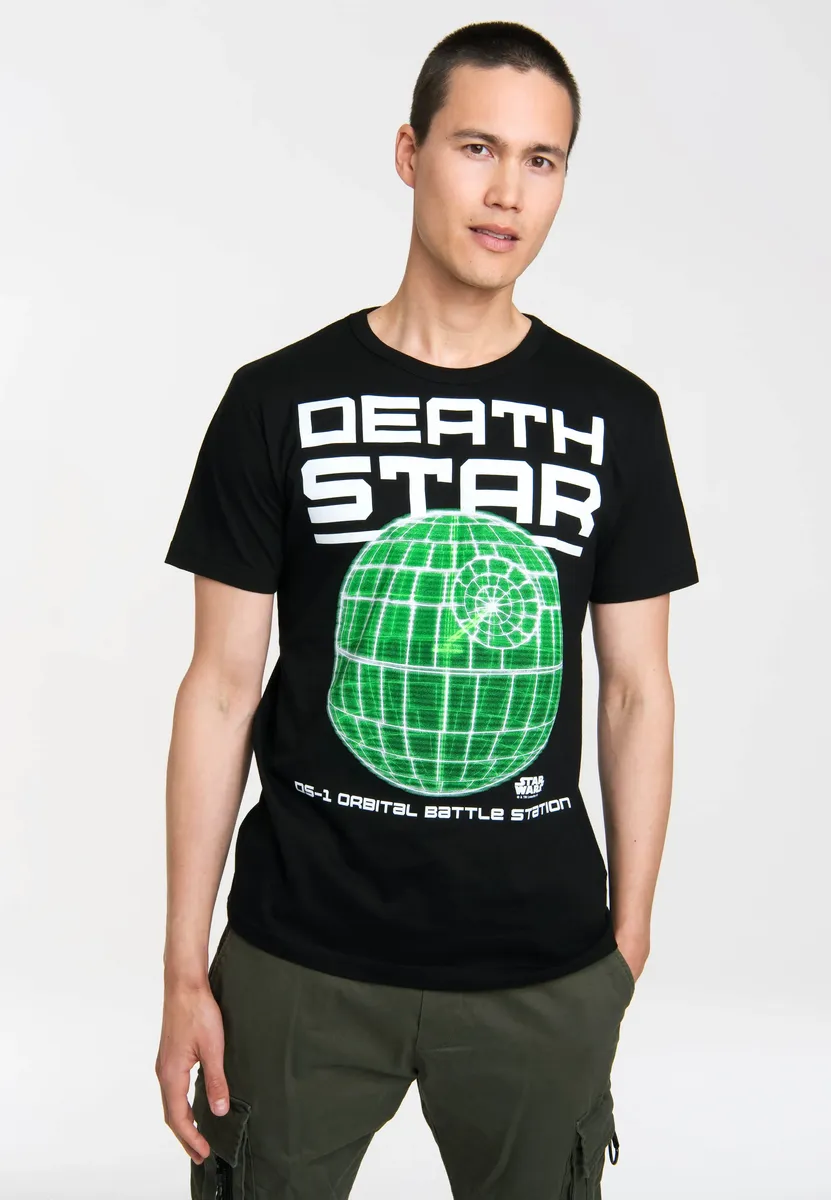 

Logoshirt Футболка "Звездные войны - Звезда Смерти", с принтом "Звездные войны" спереди, черный