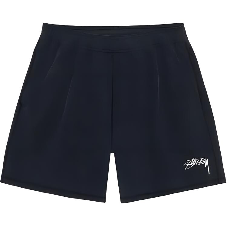 

Stussy X Повседневные шорты унисекс черные Nike, черный