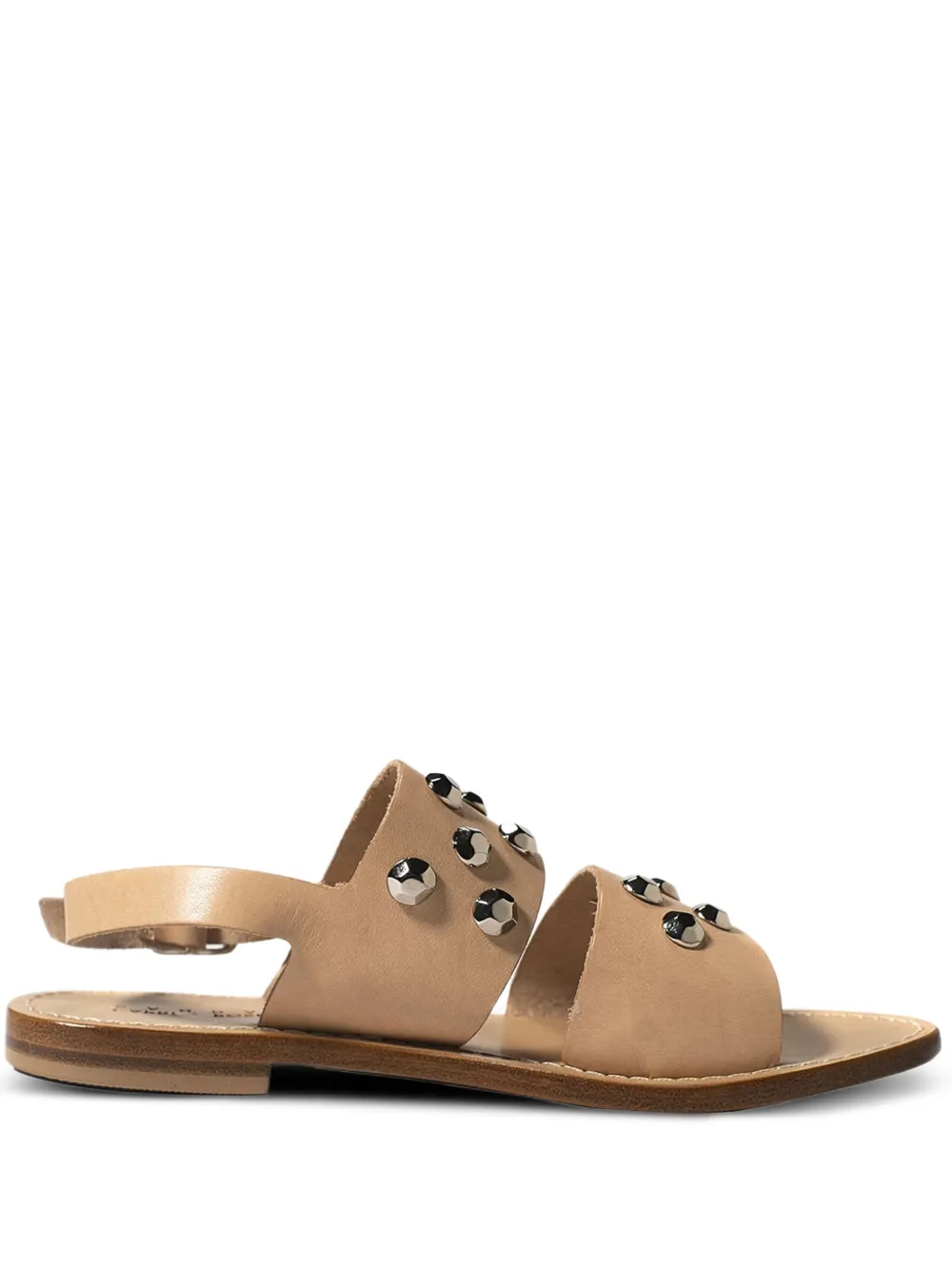 Кожаные сандалии Ottavia с шипами CAPRI POSITANO SANDALS, нейтральный