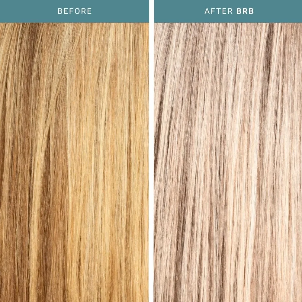 The Beachwaver Co. BRB Blonde Purple Conditioner - полный размер (340 г) | тонирующий кондиционер Anti-Brass с HiX Vegan Bond Multipliers | увлажняющая формула без сульфатов для блонда и седины, grey — фото 2