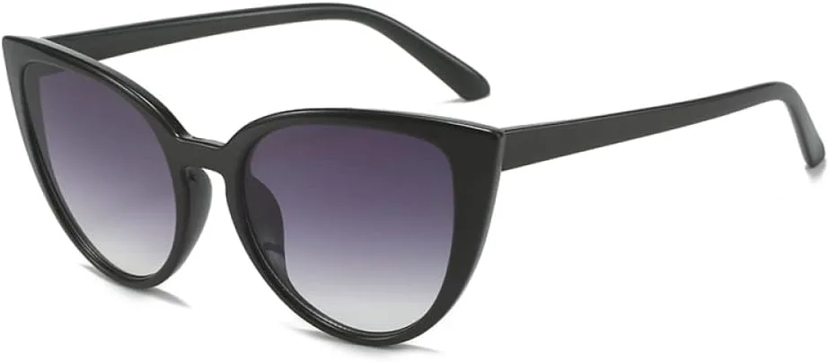 

Винтажные зеленые солнцезащитные очки «кошачий глаз» для женщин и мужчин, солнцезащитные очки в крупной оправе, солнцезащитные очки UV400 для женщин LANGSER, C1