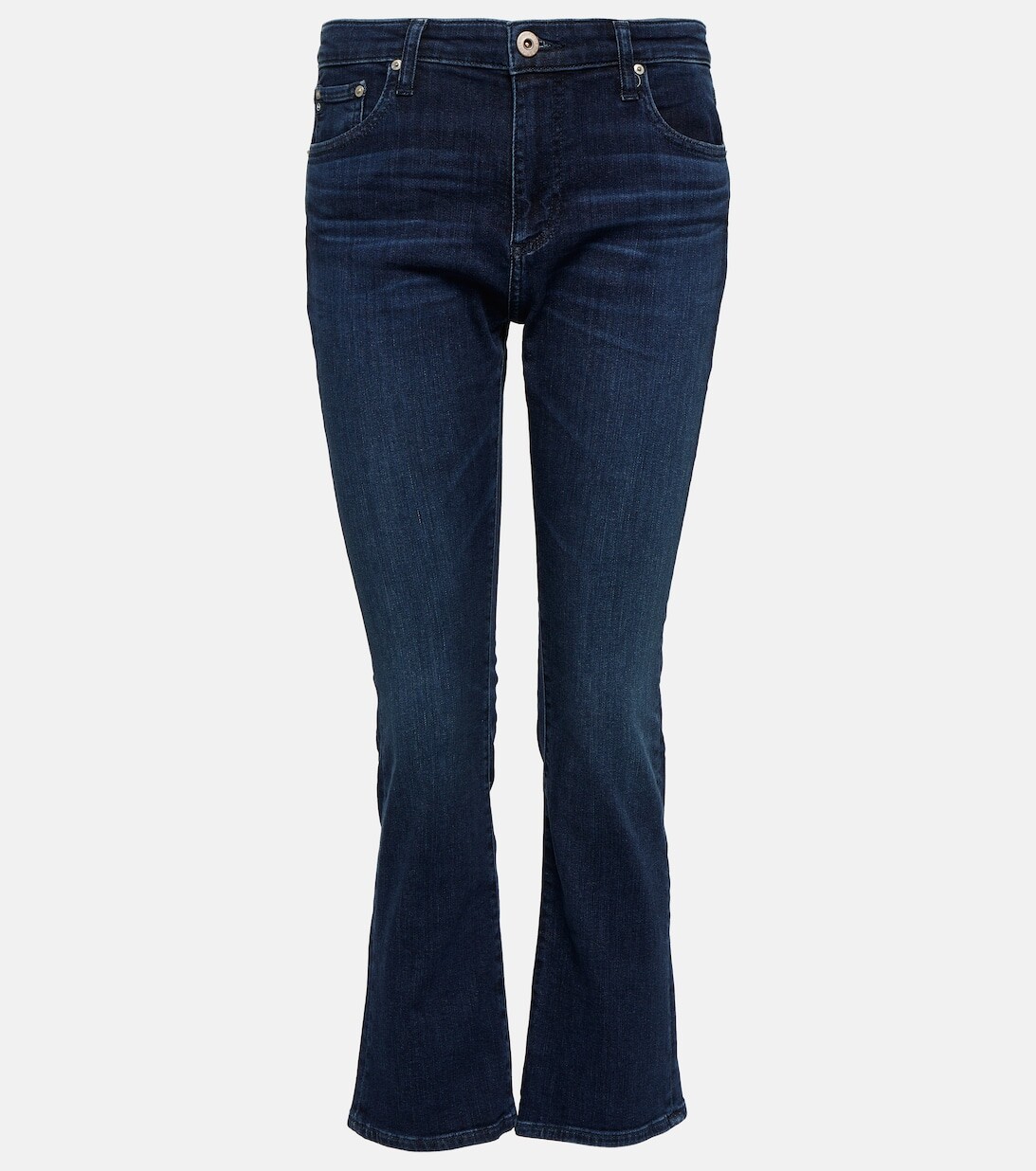 

Укороченные джинсы Jodi с высокой посадкой AG JEANS, синий