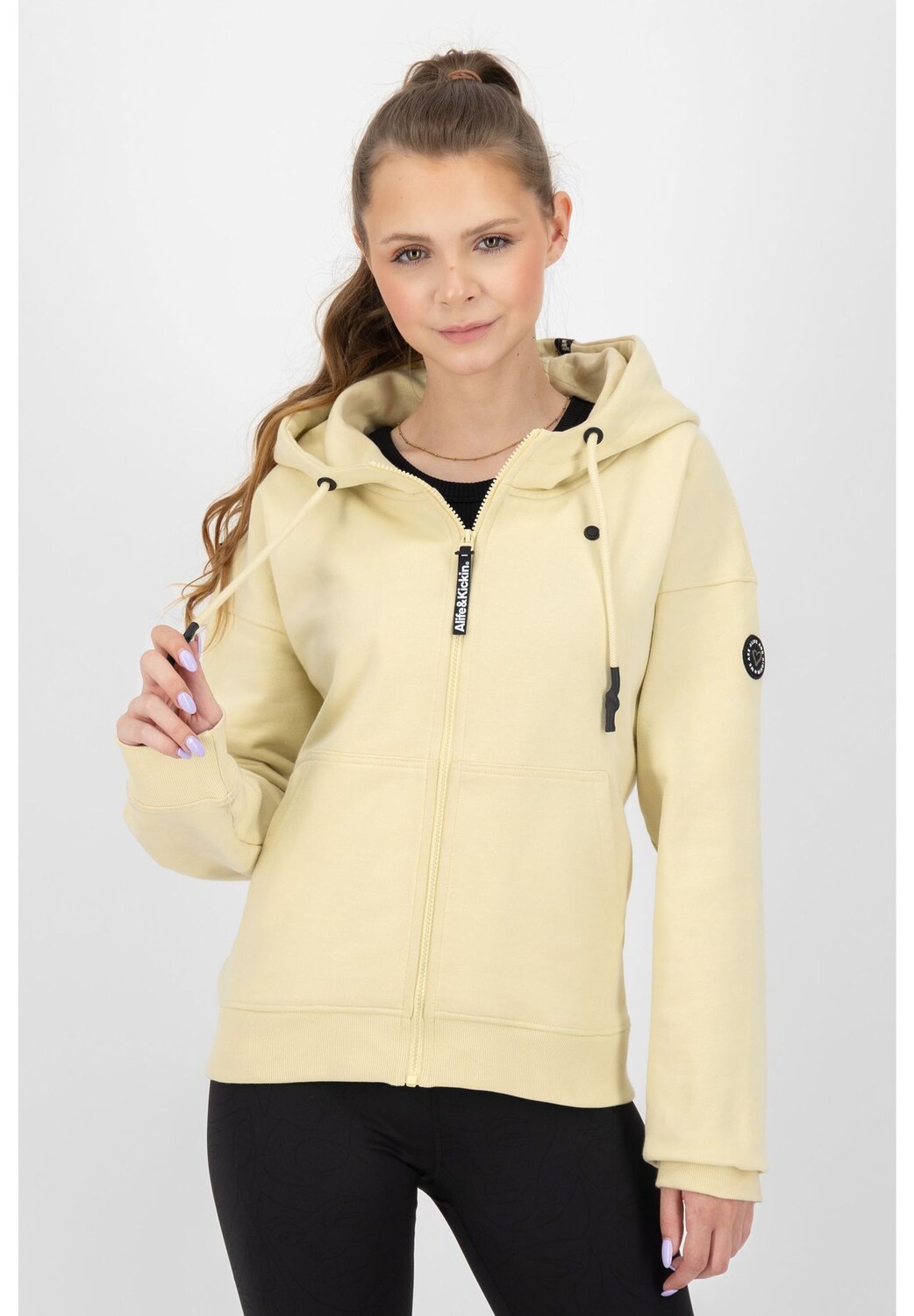 

Twiggy AK Толстовка с капюшоном ALIFE AND KICKIN, цвет Creme