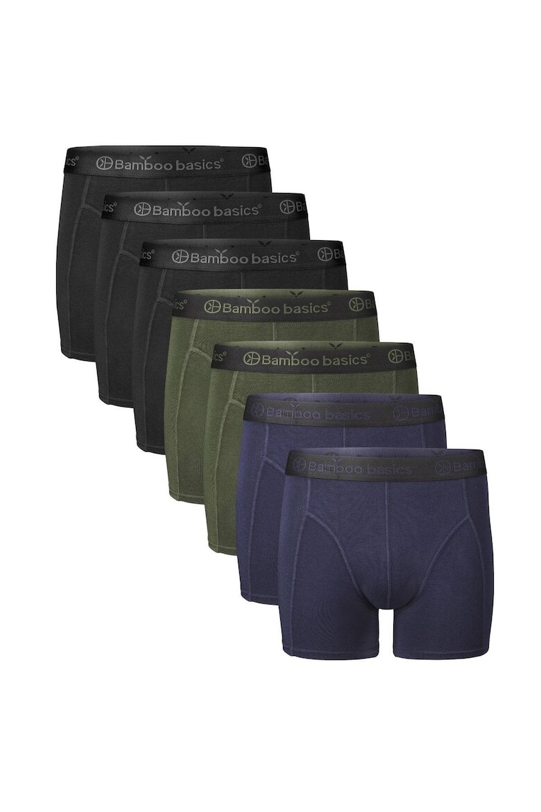 

Бамбуковые боксеры Levi, 7 пар Bamboo Basics, зеленый