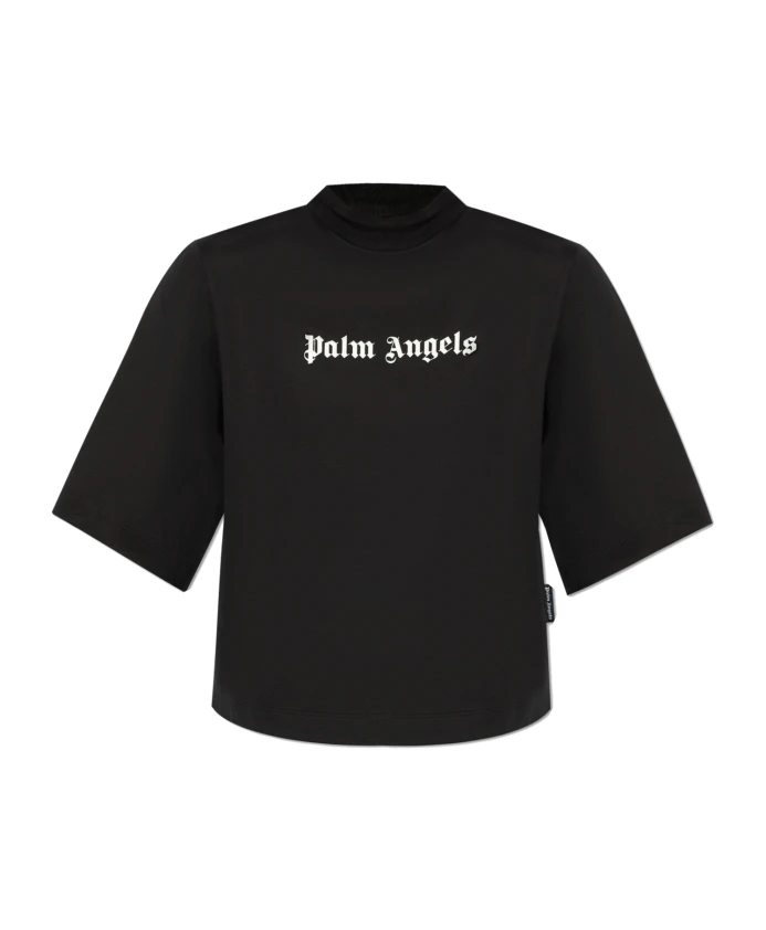 

Футболка с логотипом Palm Angels, черный