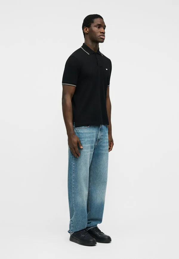 Рубашка поло Emporio Armani, Black Beauty — фото 4