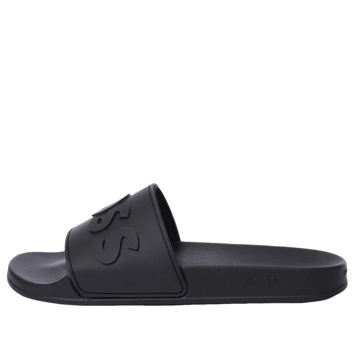 Шлепанцы Hugo Boss Raised Italian Made, черный