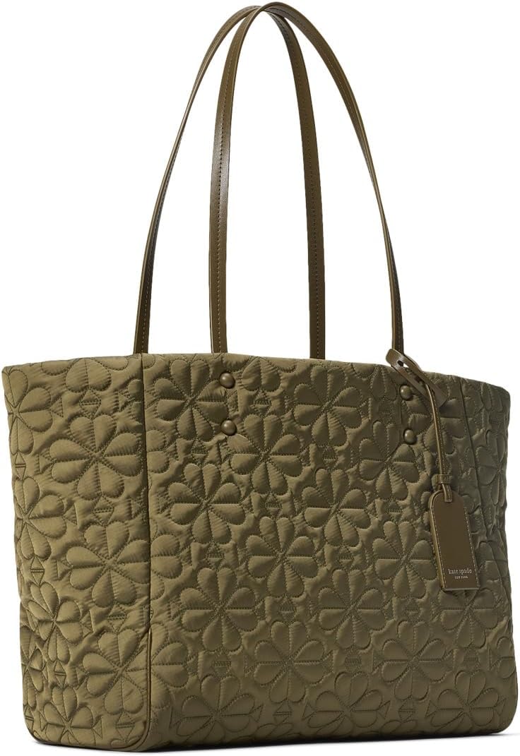 

Сумка-тоут Kate Spade New York Tilly Quilted Medium Tote Bag, цвет Oolong Green
