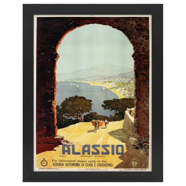 

Рамка для фотографий LegendArte Poster Alassio, черный