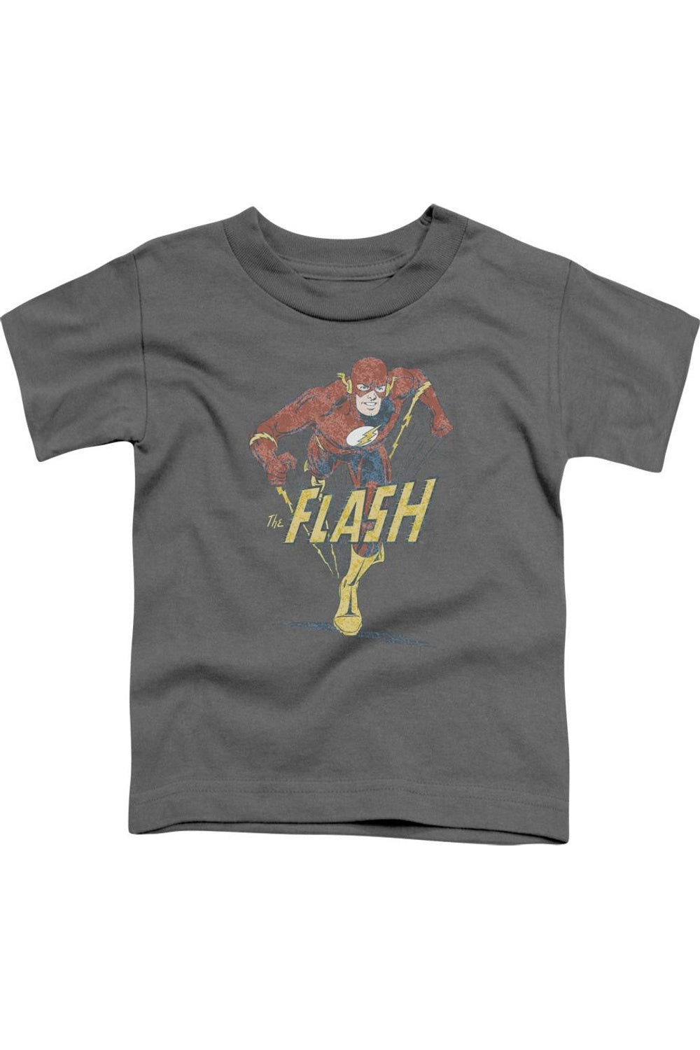 

Футболка с Флэшем DC Comics для детей с приглушенным принтом Gildan, Charcoal