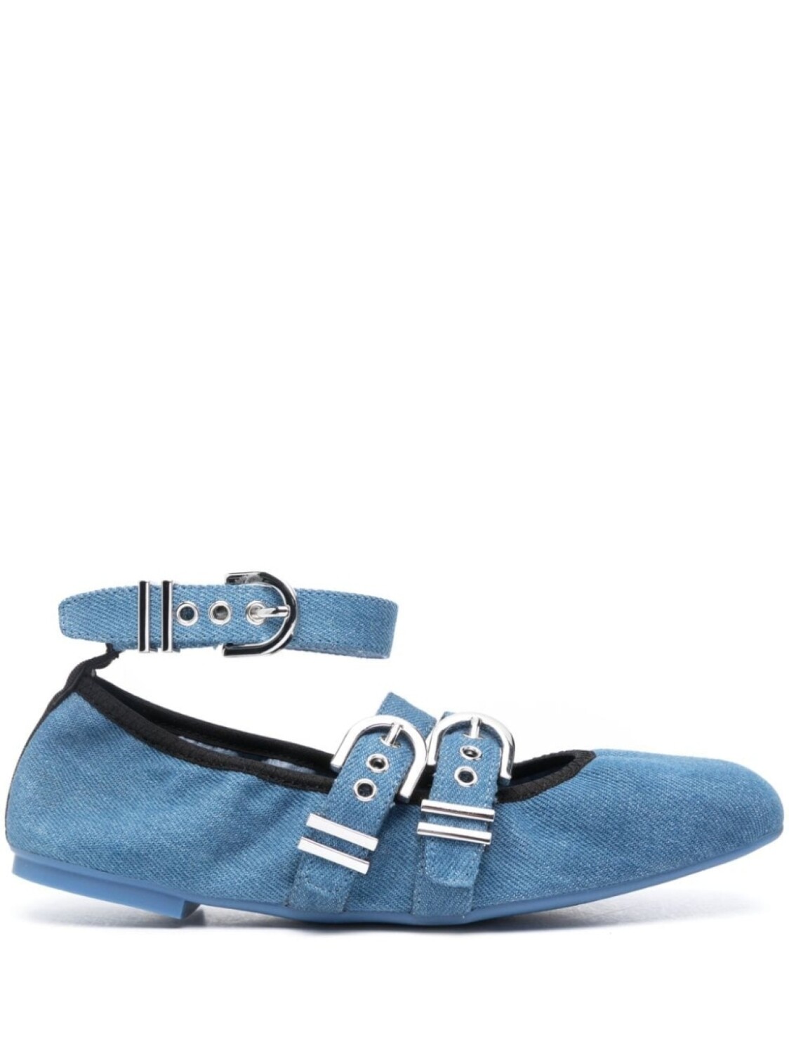 

Stuart Weitzman балетки Maverick, синий