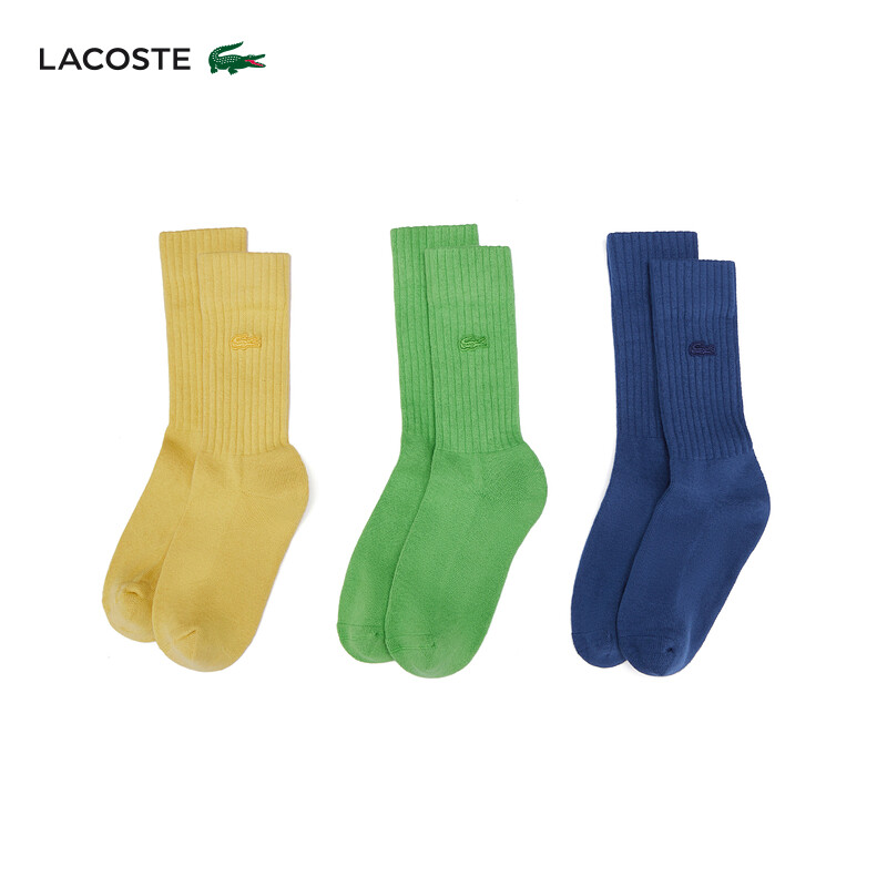 

Носки Lacoste до середины икры, розовый / красный / синий