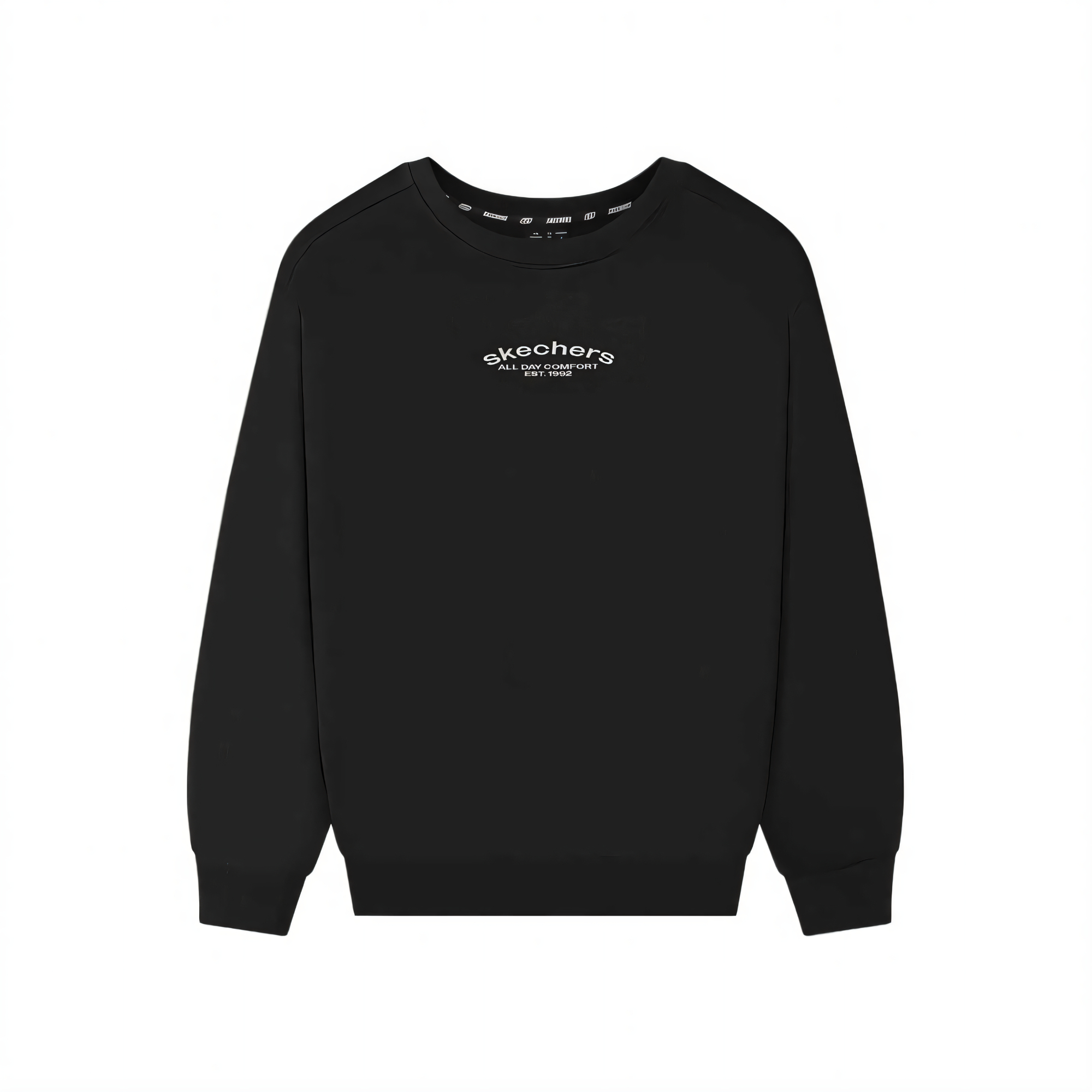 

Спортивный свитшот Unisex Skechers, черный