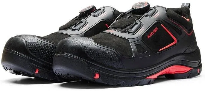 BLÅKLÄDER Blaklader Gecko 2471-0000 Защитная обувь, Black Red
