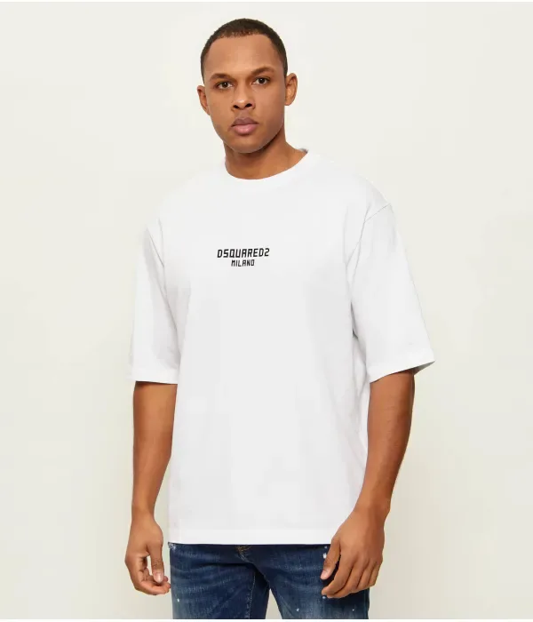 Футболка Милано loose fit Dsquared2, белый