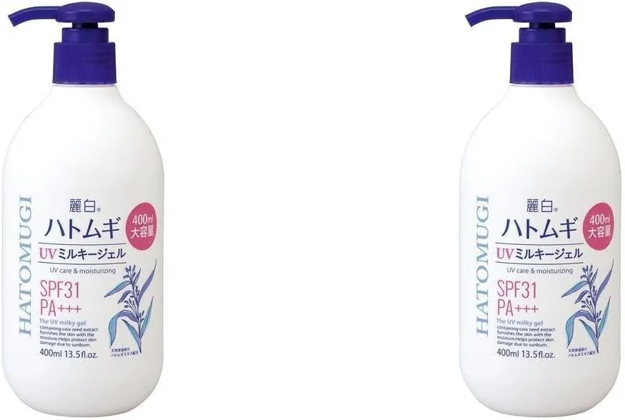 Солнцезащитный гель Sunburn Milky Gel SPF31, 400 мл, 2 шт