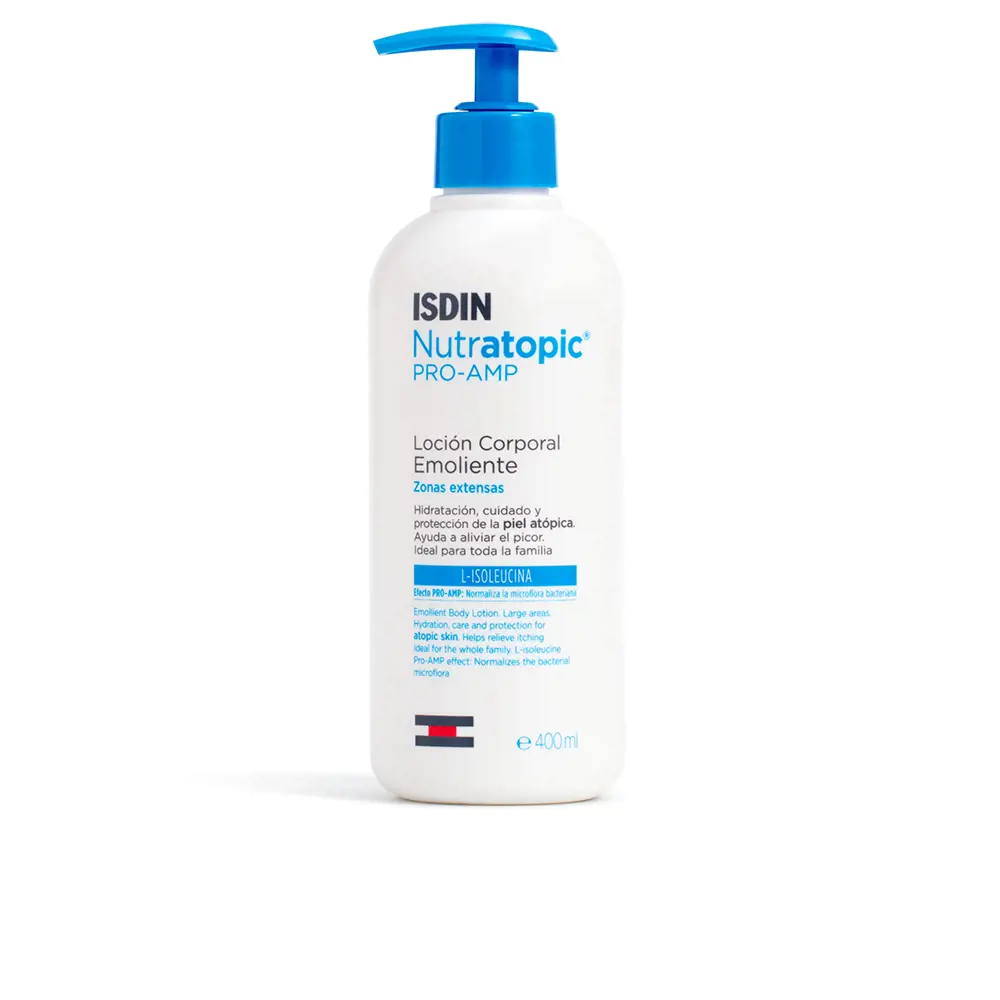 

Крем для лица Nutratopic pro-amp loción emoliente piel atópica Isdin, 400 мл.