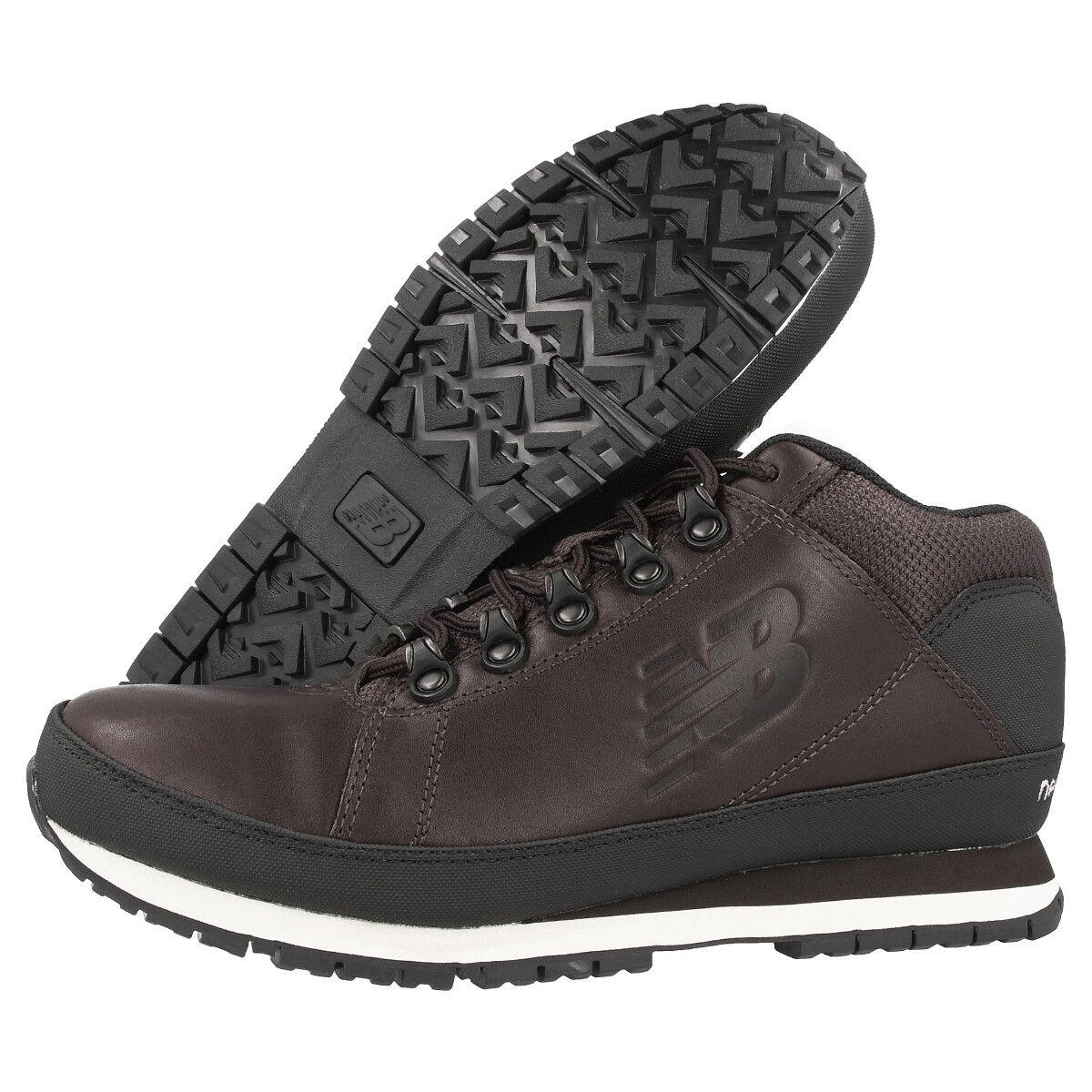 Ботинки New Balance Schnür H 754, коричневый — фото 3