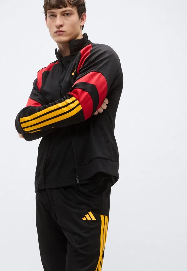 Спортивные штаны house of tiro nations pack, черные/красные/золотистые цвета team power Adidas Sportswear, Black/Team Power Red/Collegiate Gold-Coloured — фото 4