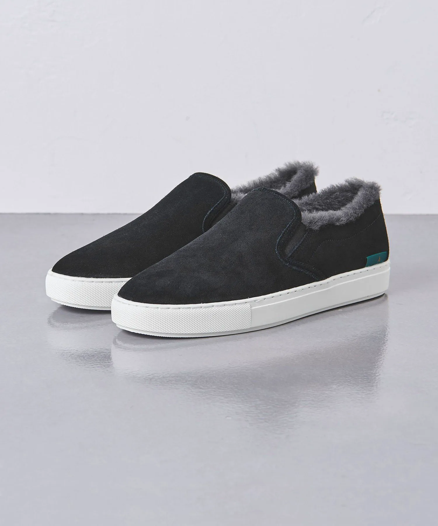 Слипоны Mouton United Arrows, Black — фото 2