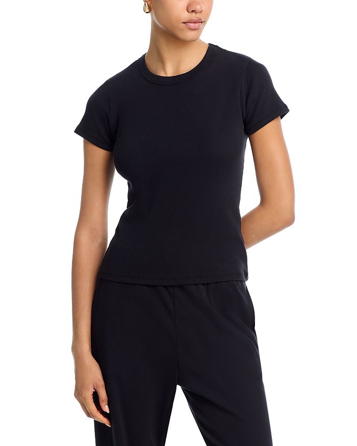 

Футболка хлопковая Nando Slim Fit LESET, черный