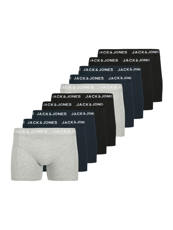 

Трусы Jack & Jones, цвет blau/grau/schwarz