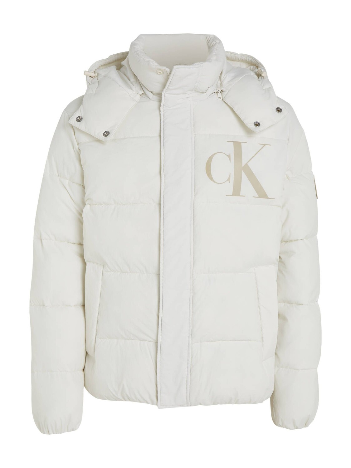 

Стеганая куртка Essentials без пуховой куртки Calvin Klein, белый