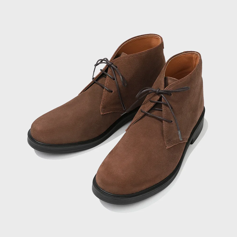 Мужские замшевые ботинки Firenze.A Second.A Basic Chukka, коричневые — фото 2