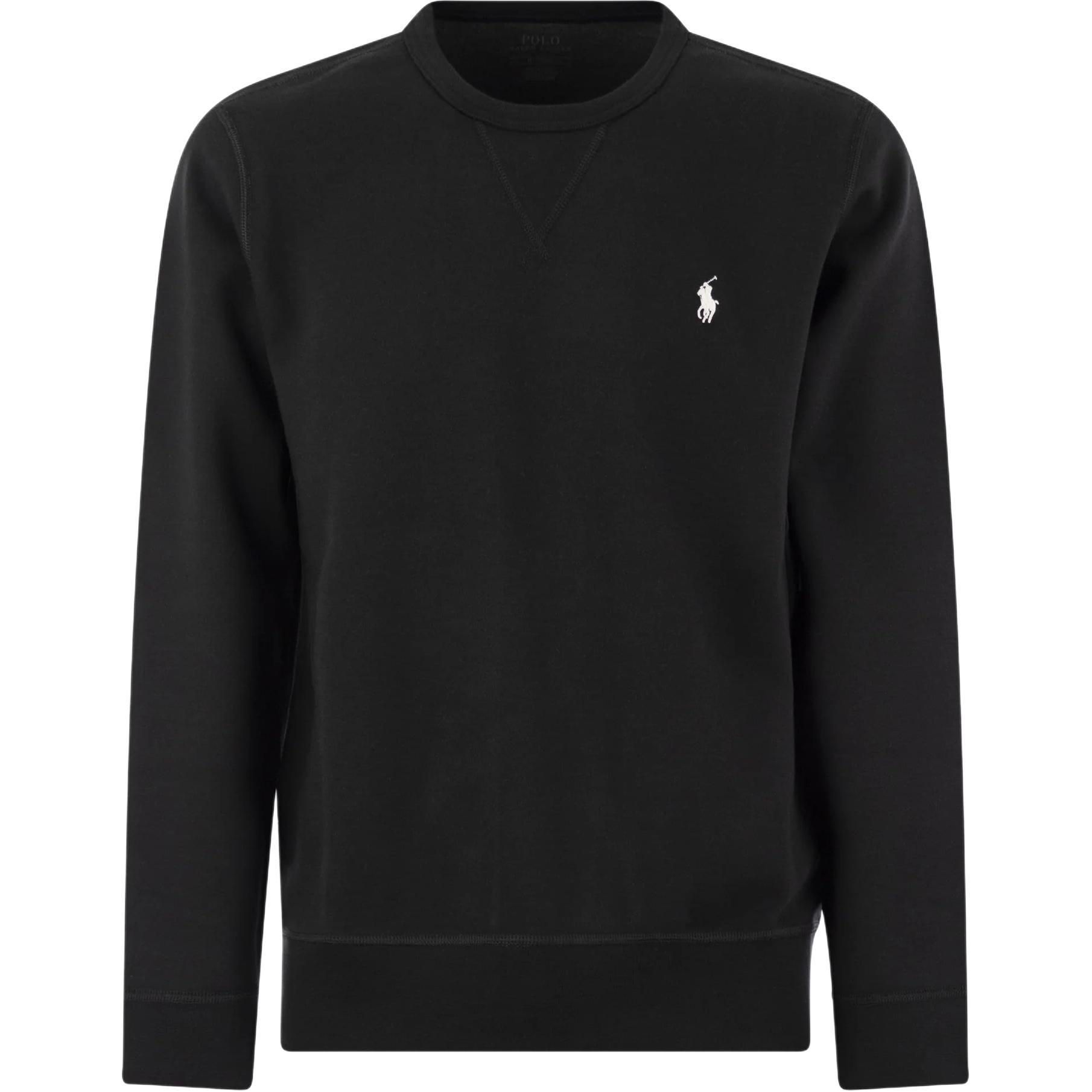 

Футболка поло с вышивкой пони Polo Ralph Lauren, черная