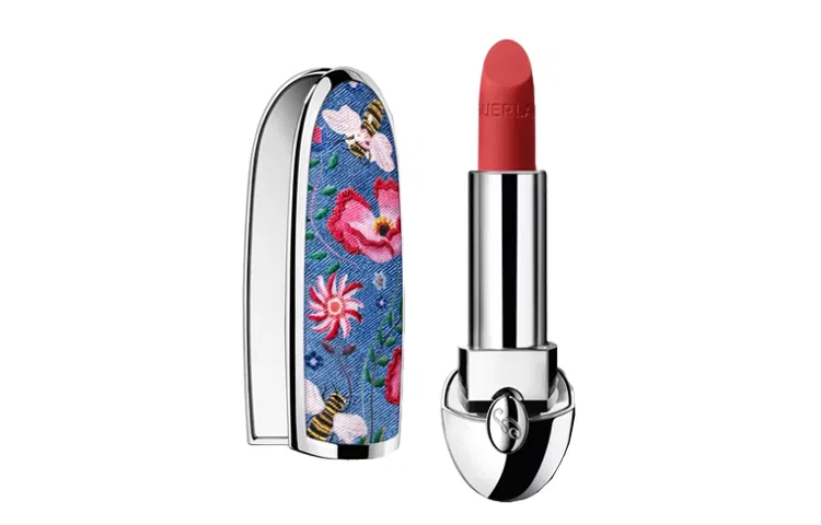 Губная помада Floral Denim Shell Vintage Edition GUERLAIN