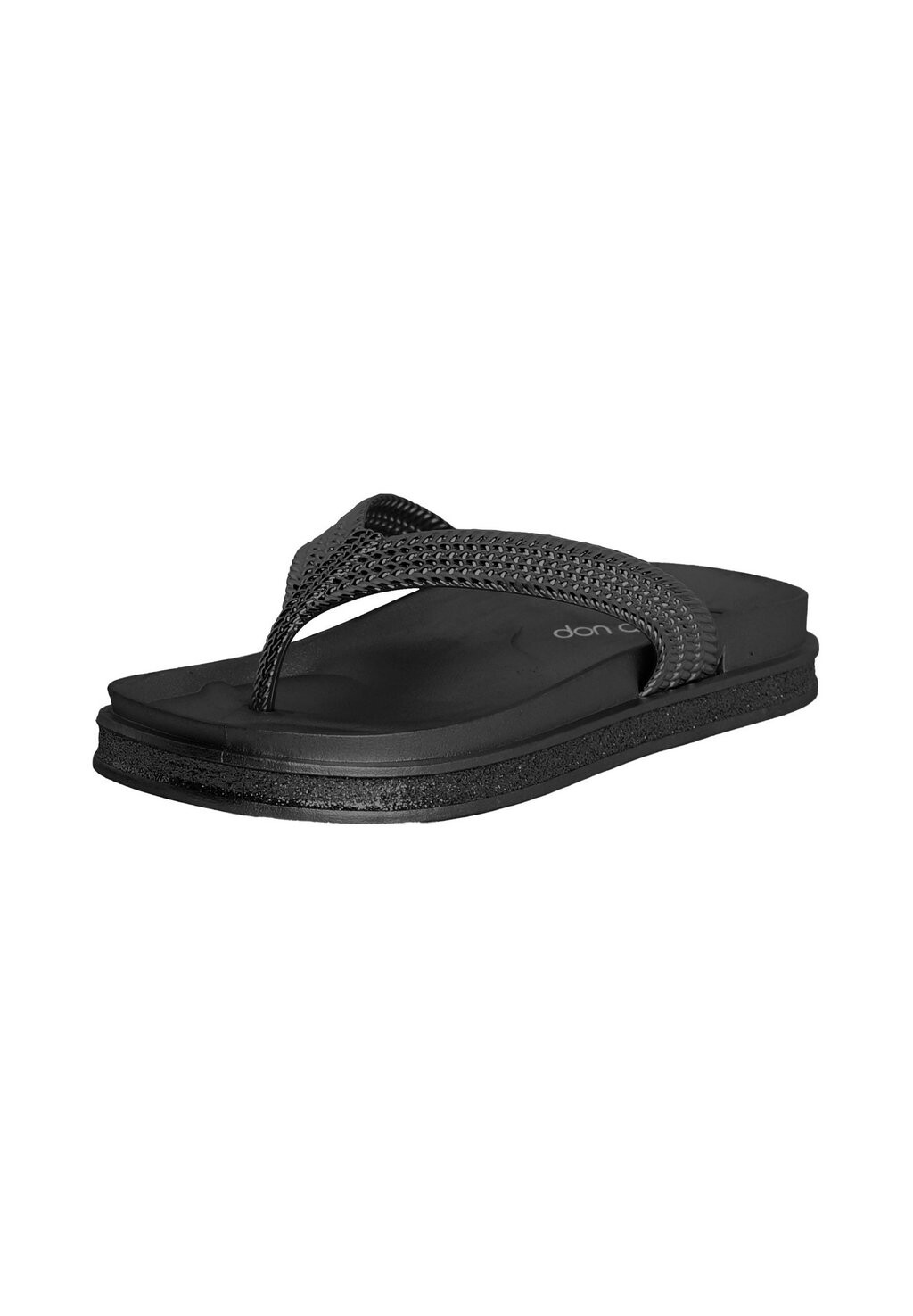 Шлепанцы на палец Chanclas Licia Don Algodon, черные