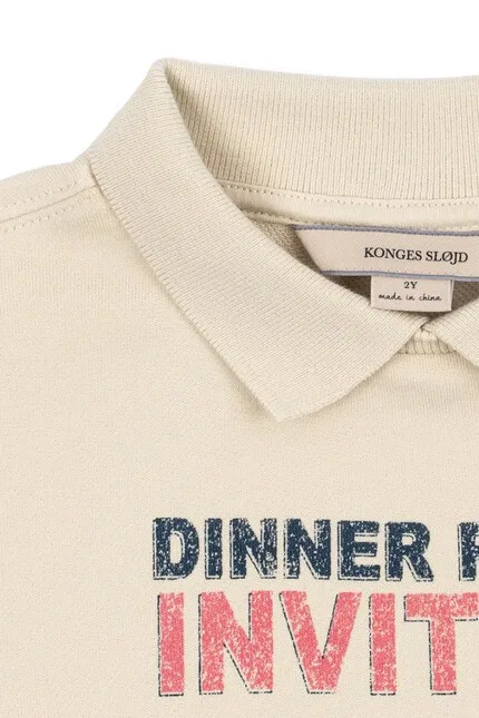 Блуза детская с узором SPOTTY LS POLO Konges Sløjd, мультиколор — фото 4