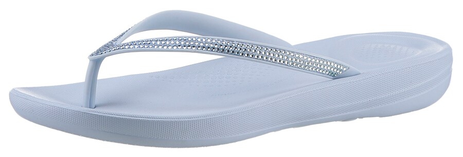 

Сандалии FitFlop T-Bar Sandals, цвет Transparent/White