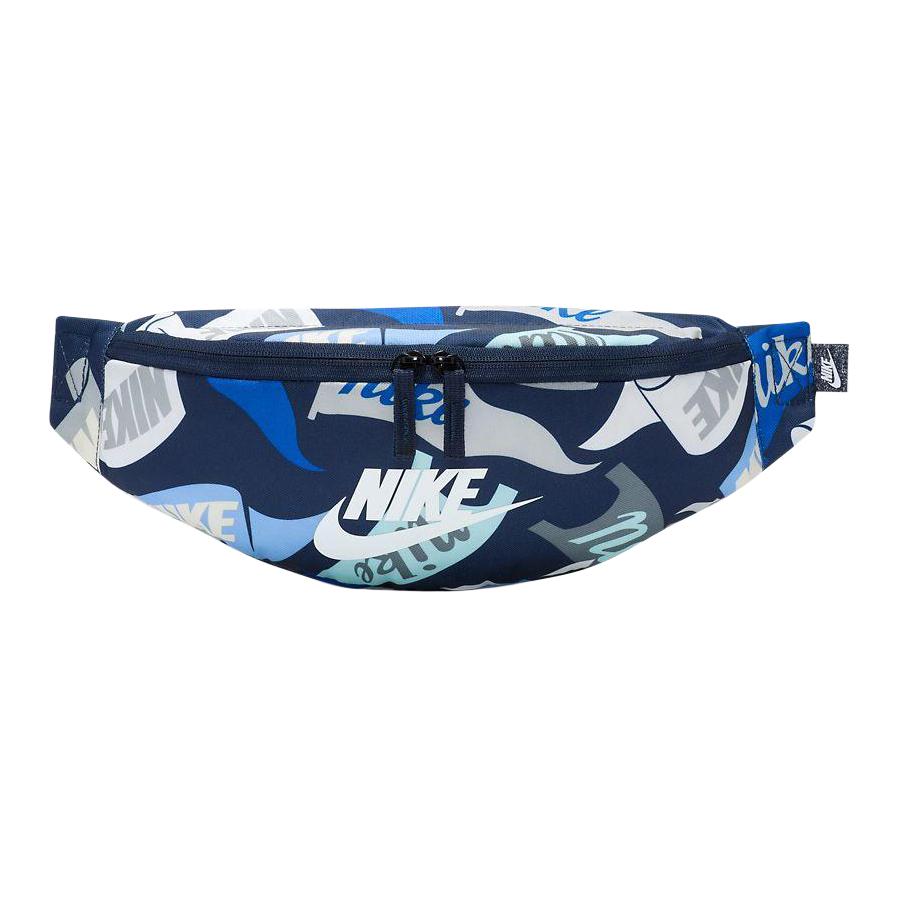 

Nike Тканевый поясной рюкзак унисекс синий и разноцветный, Blue & Multicolor