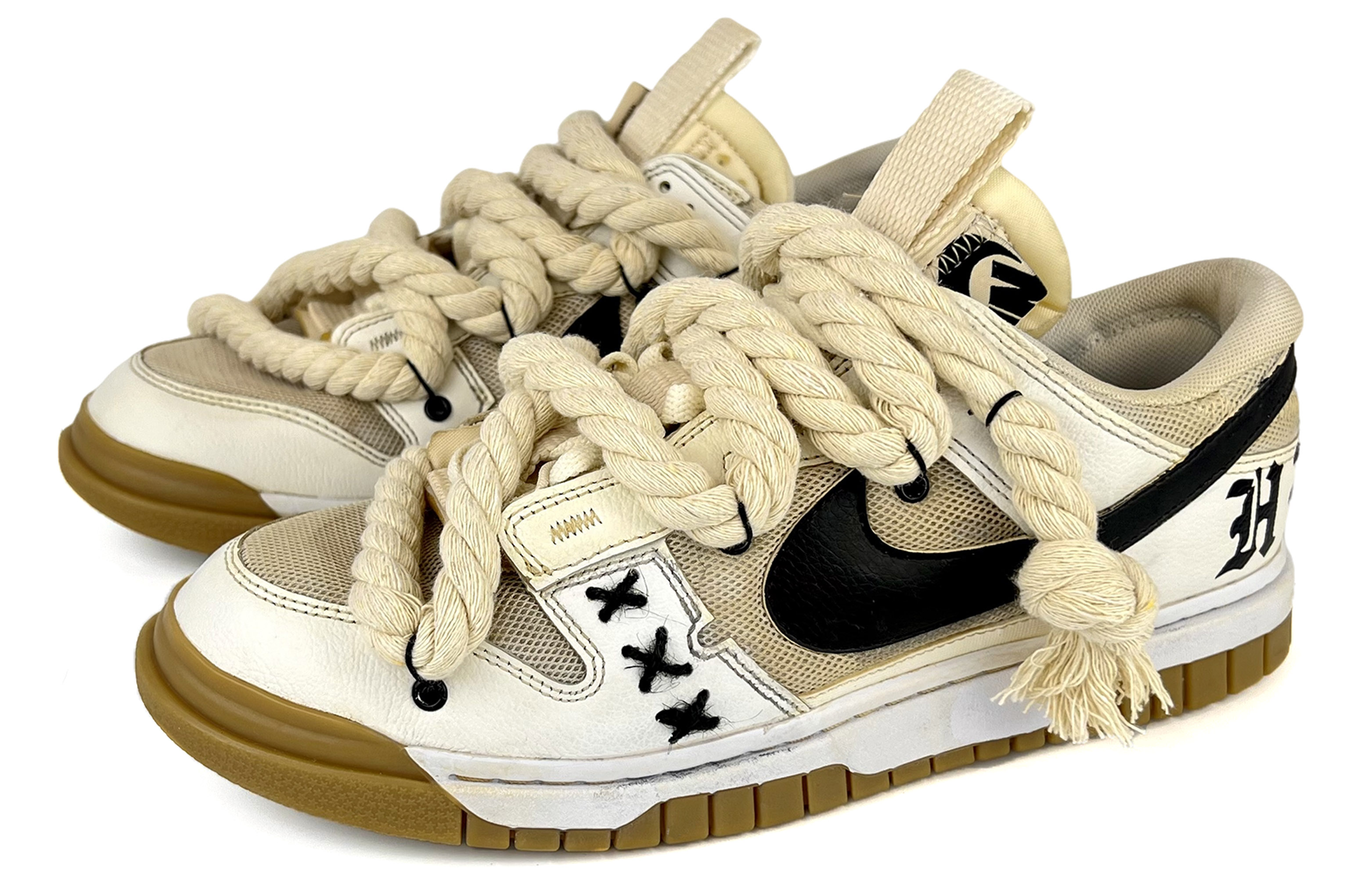 

Мужские кроссовки для скейтбординга Nike Air Dunk Jumbo, Off-white