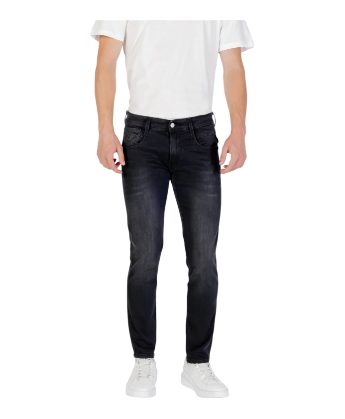 

Современные джинсы облегающего кроя Replay, черный