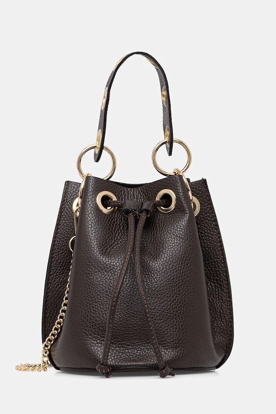 

Кожаная сумка Answear.LAB, коричневый