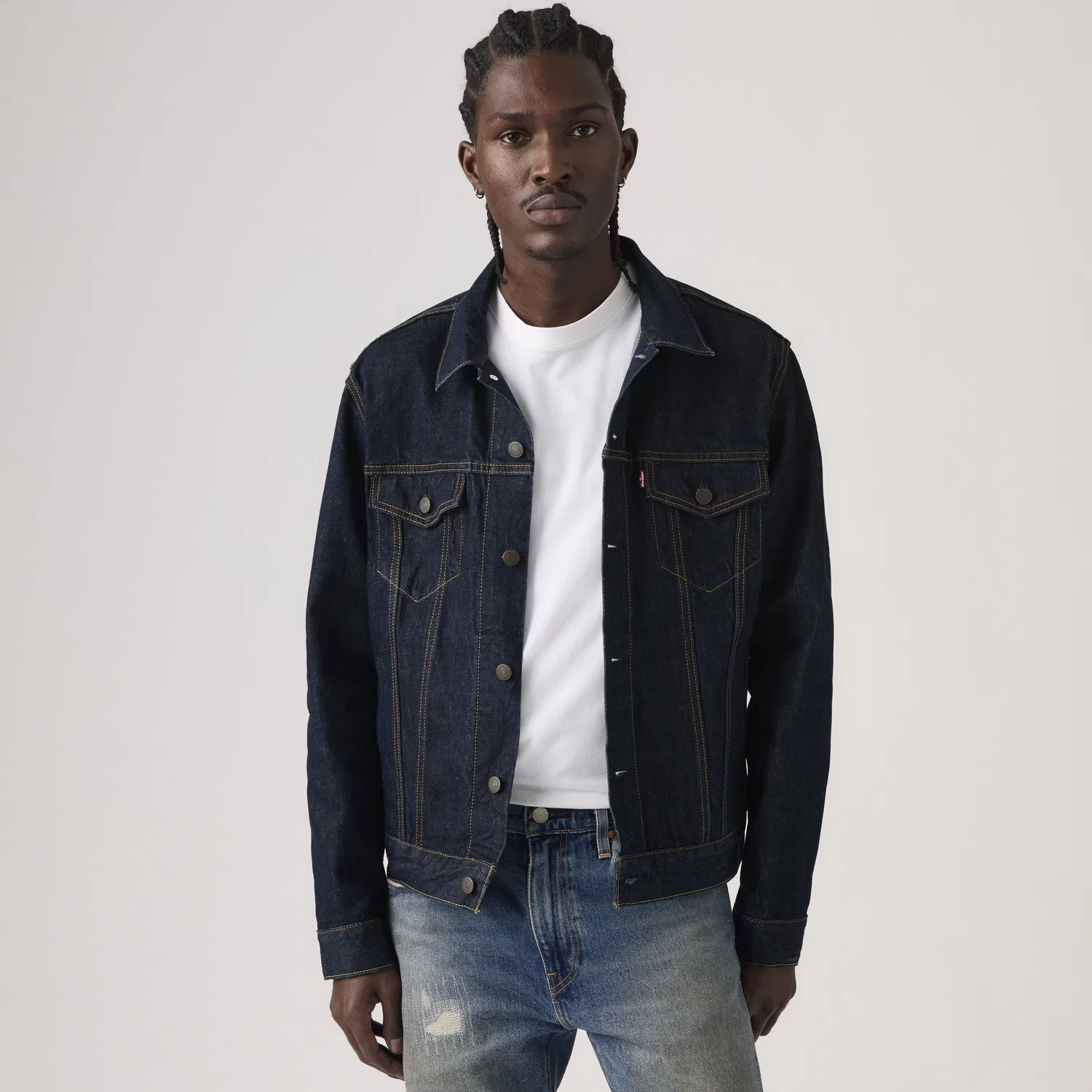Куртка дальнобойщика Levi's, Dark Wash
