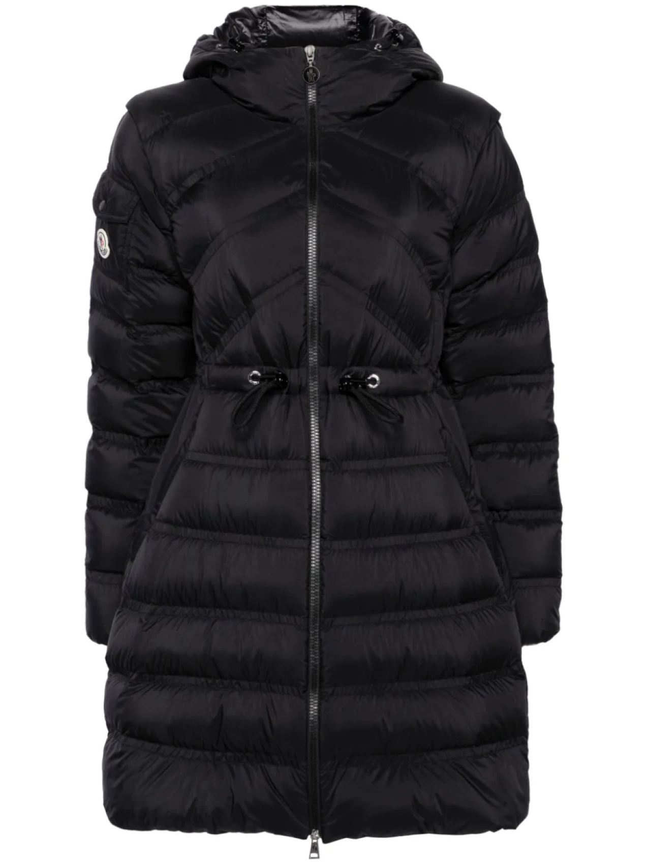 

Moncler дутая парка Alastore, черный