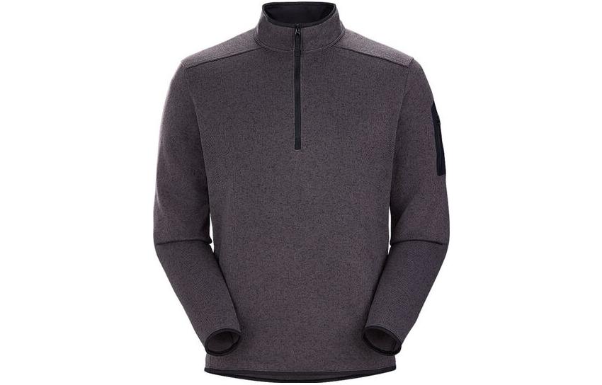 

Утепленные Мужской свитер COVERT Arcteryx, черный серый/черный heather