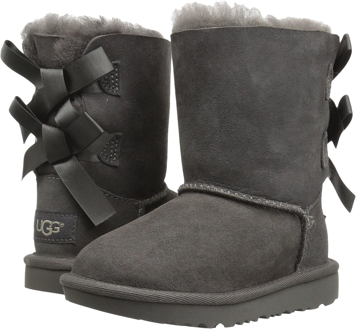 Сапоги UGG Bailey Bow II, серый