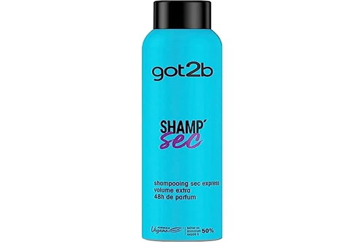Сухой шампунь Schwarzkopf GOT2B Volume Extra с ароматом 48H, веганская формула, 200 мл Got2B, Keine.