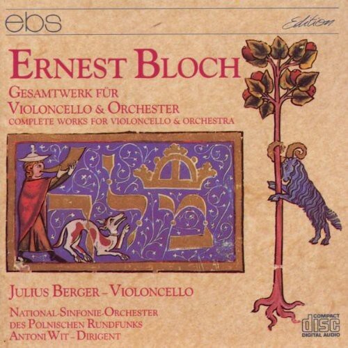 

CD диск Bloch / Berger,Julius / Polish Nat'L Rso, Wit: Complete Works for Cello & Orchestra