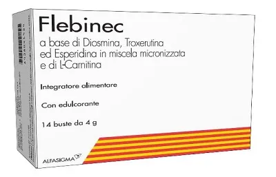 

Flebinec Добавка Венозный тон Лимфодренаж 14 пакетиков